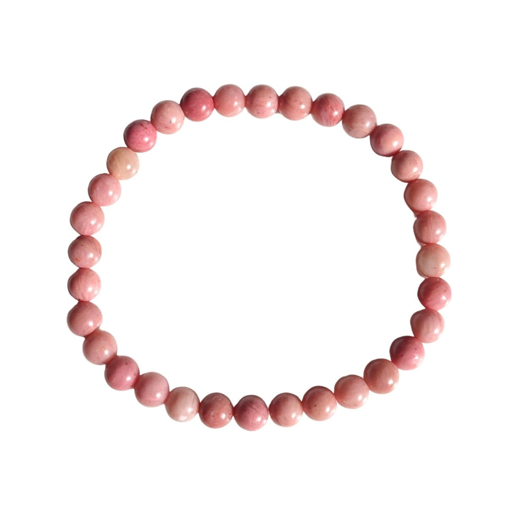 Pulsera de Rodonita Bola Lisa