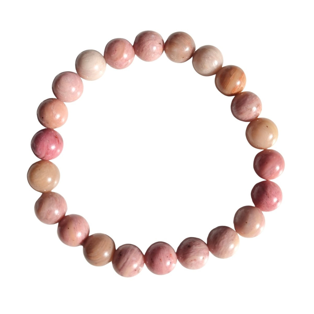 Pulsera de Rodonita Bola Lisa