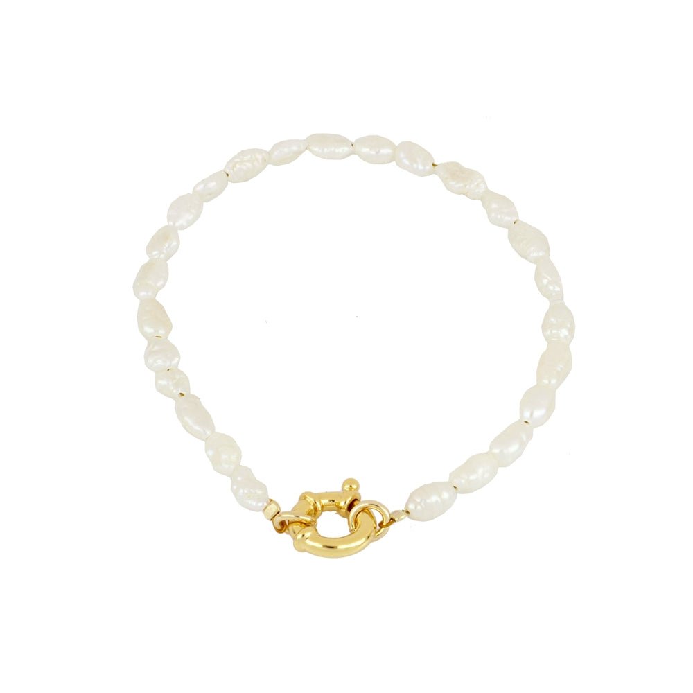 Pulsera 'Kate' - Perla Keshi