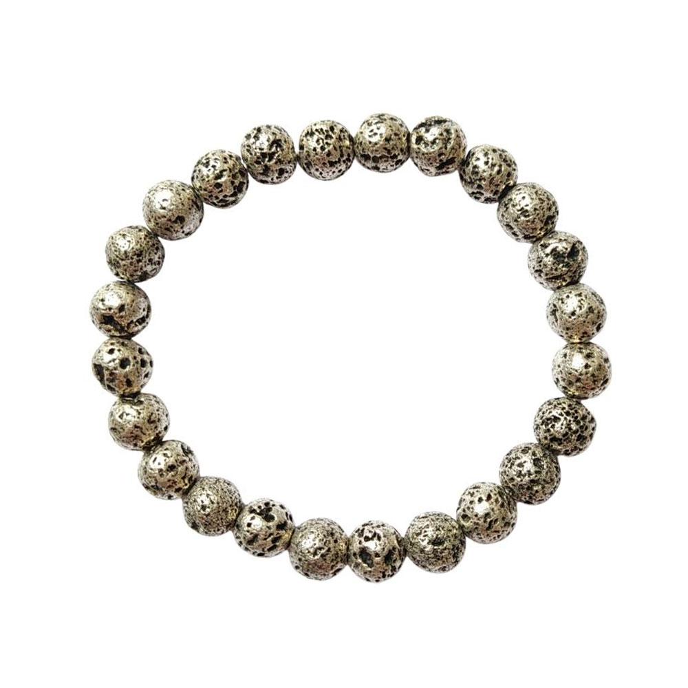 Pulsera Lava baño de Plata
