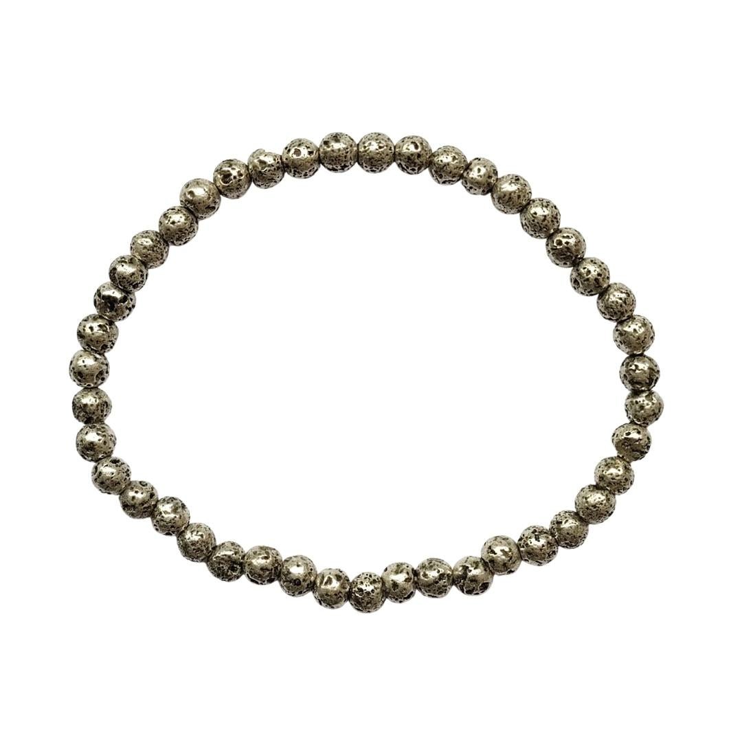 Pulsera Lava baño de Plata