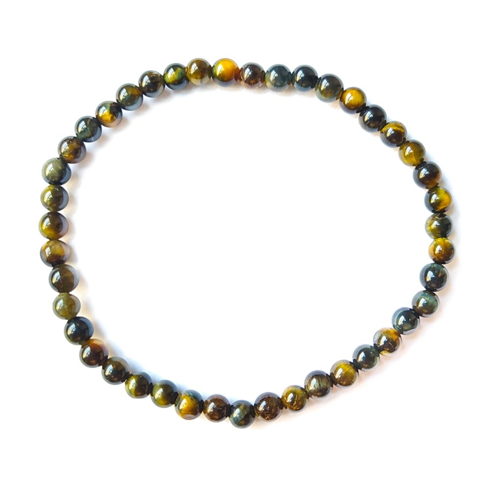 Pulsera Ojo de Halcón Bola Lisa