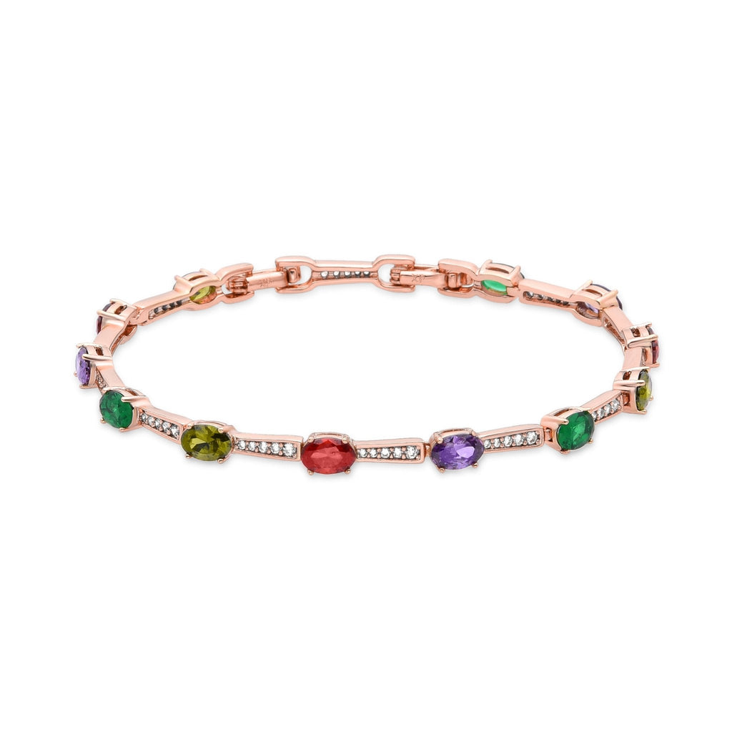 Pulsera Rae acabada en oro amarillo de 18K