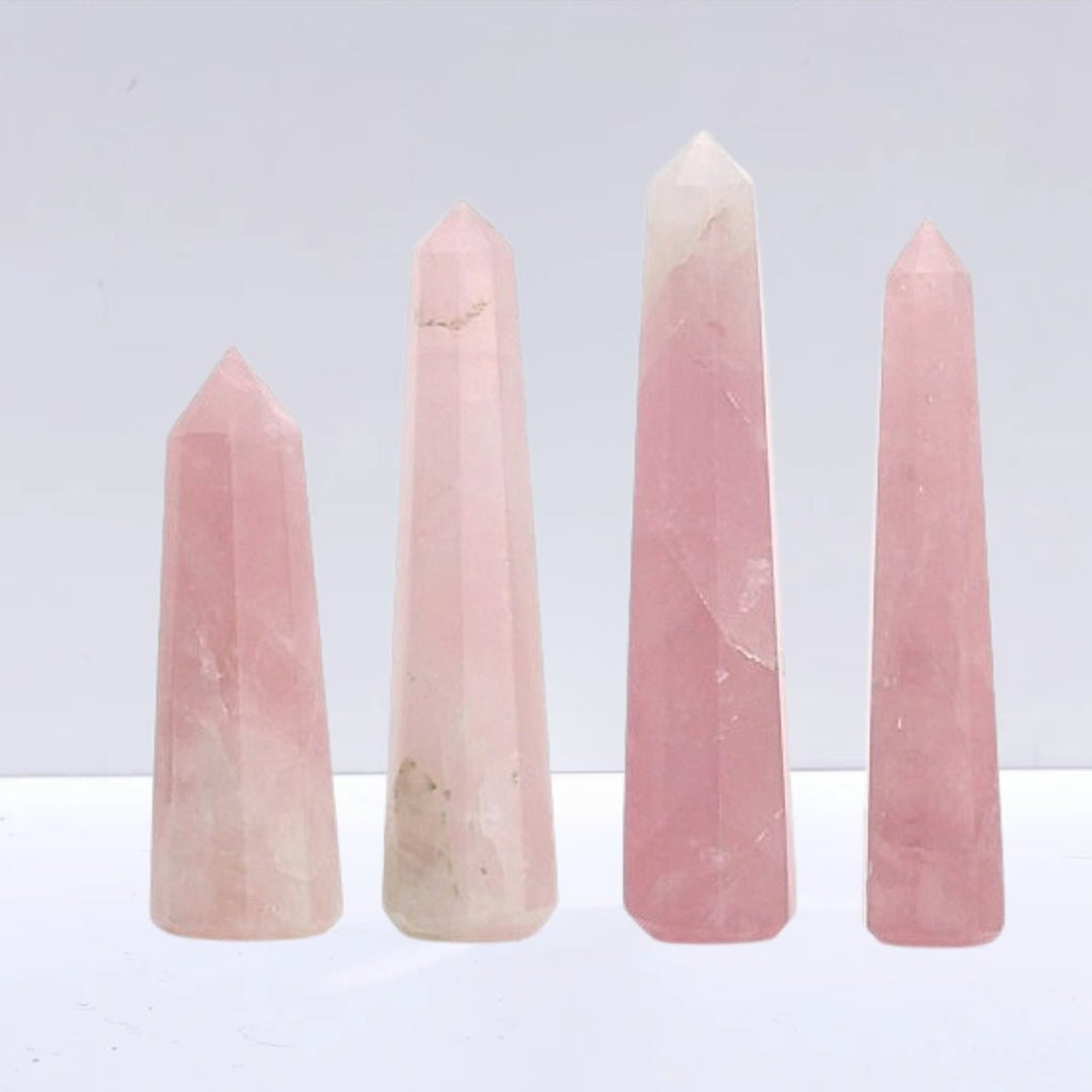 Punta de Cuarzo Rosa