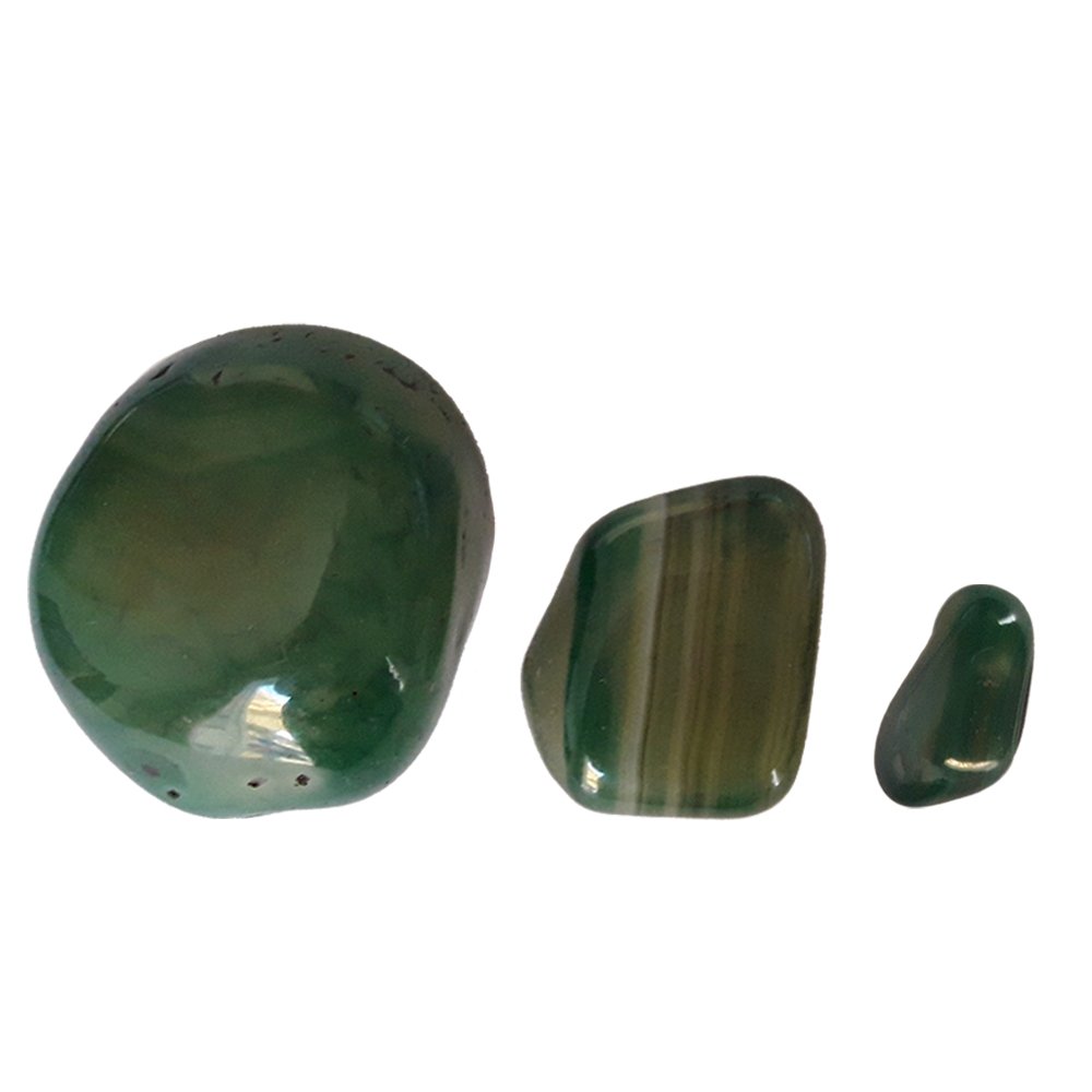 Rodado de Ágata Verde