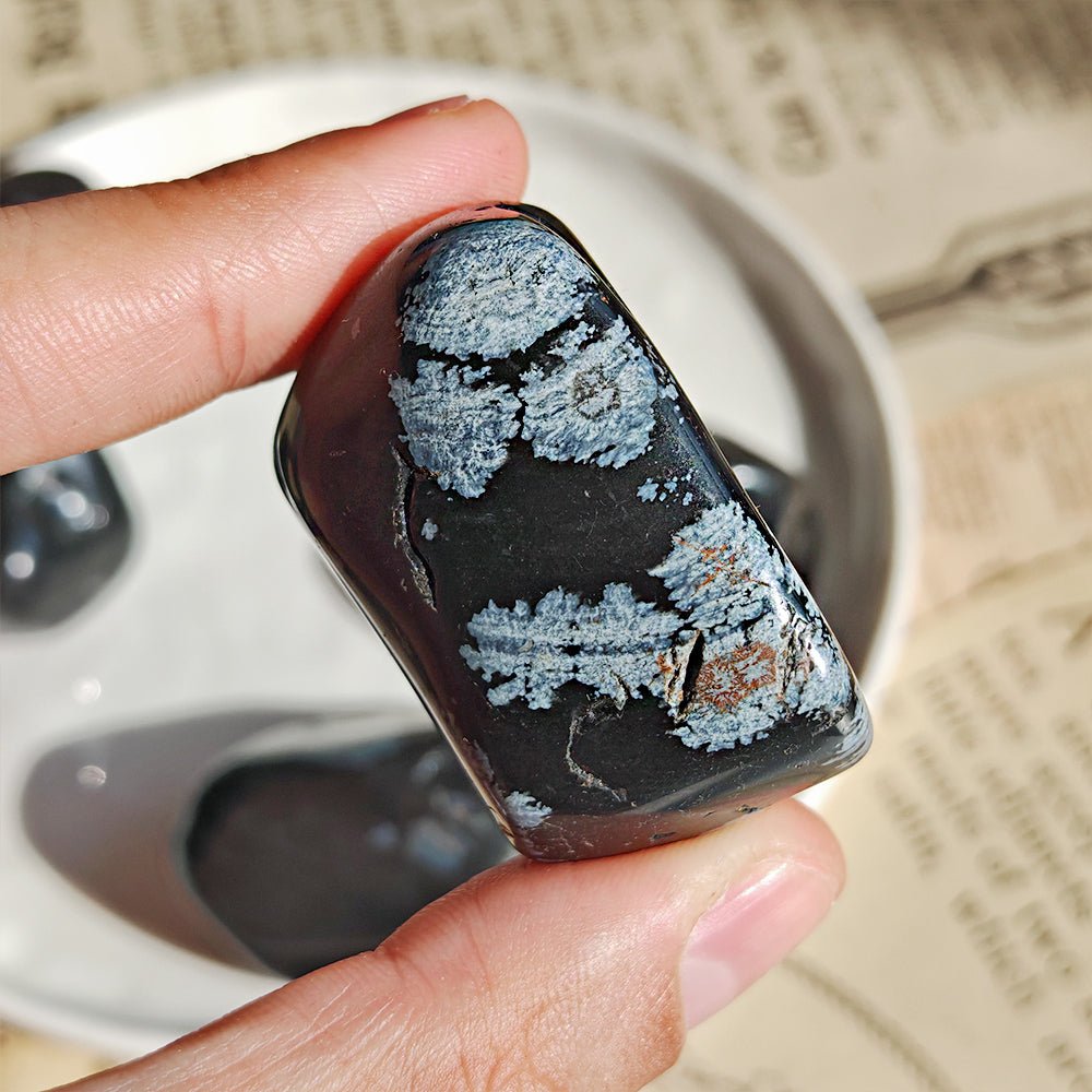 Rodado Grande Obsidiana Nevada - Edición Imperfecta