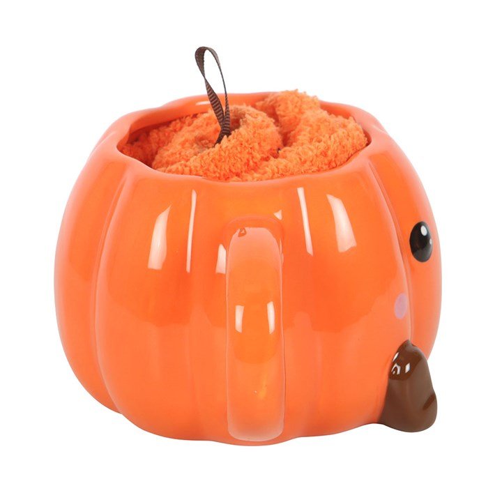 Taza 'Cute Pumpkin' + Calcetines